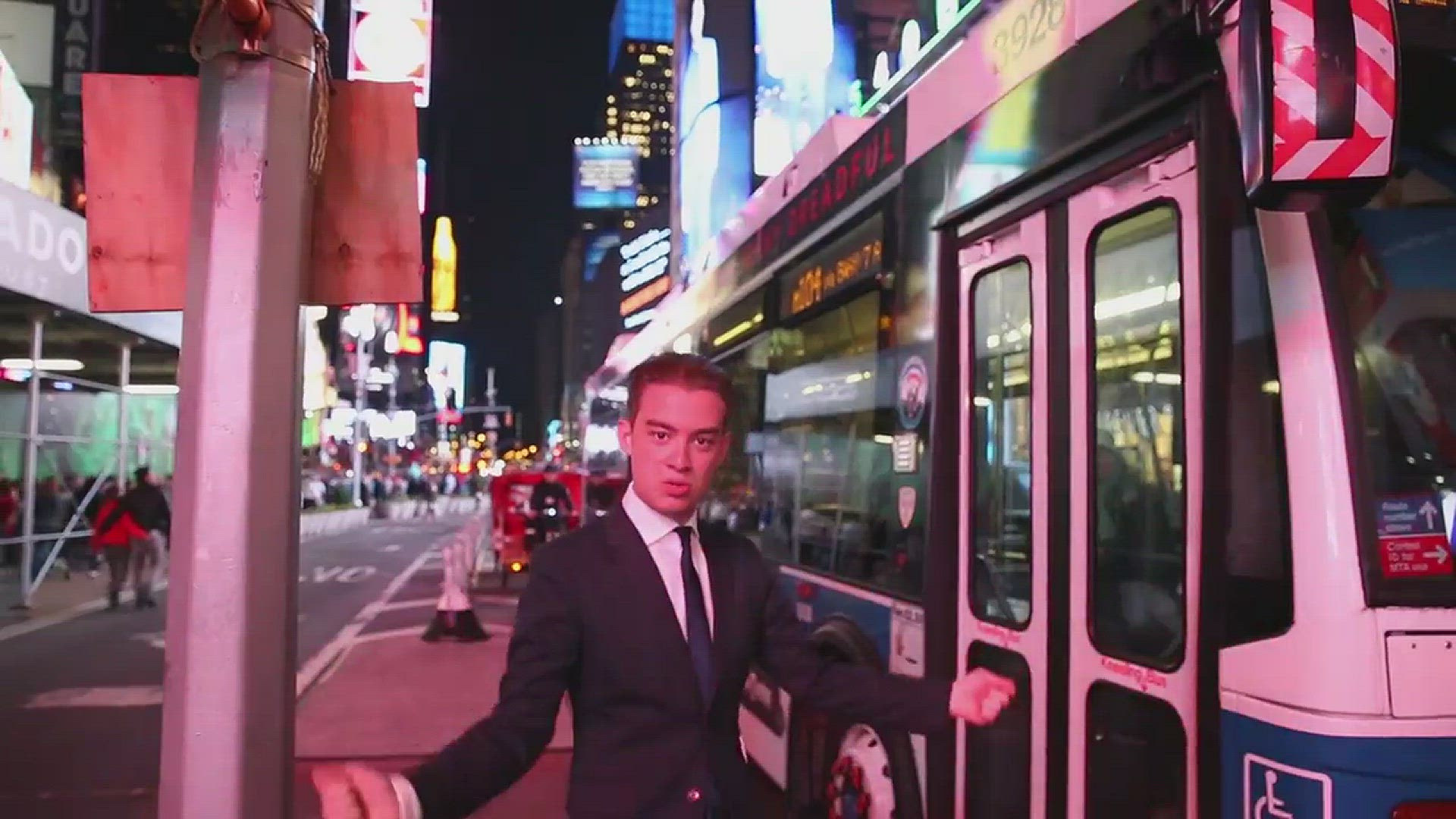 Video thumbnail for Tony Marion Puts the BROADWAY FASHION SPOTLIGHT on Derek Klena!