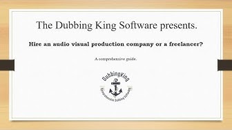 'Video thumbnail for Hire An Audio Visual Production Company Or A Freelancer (Case Study)'