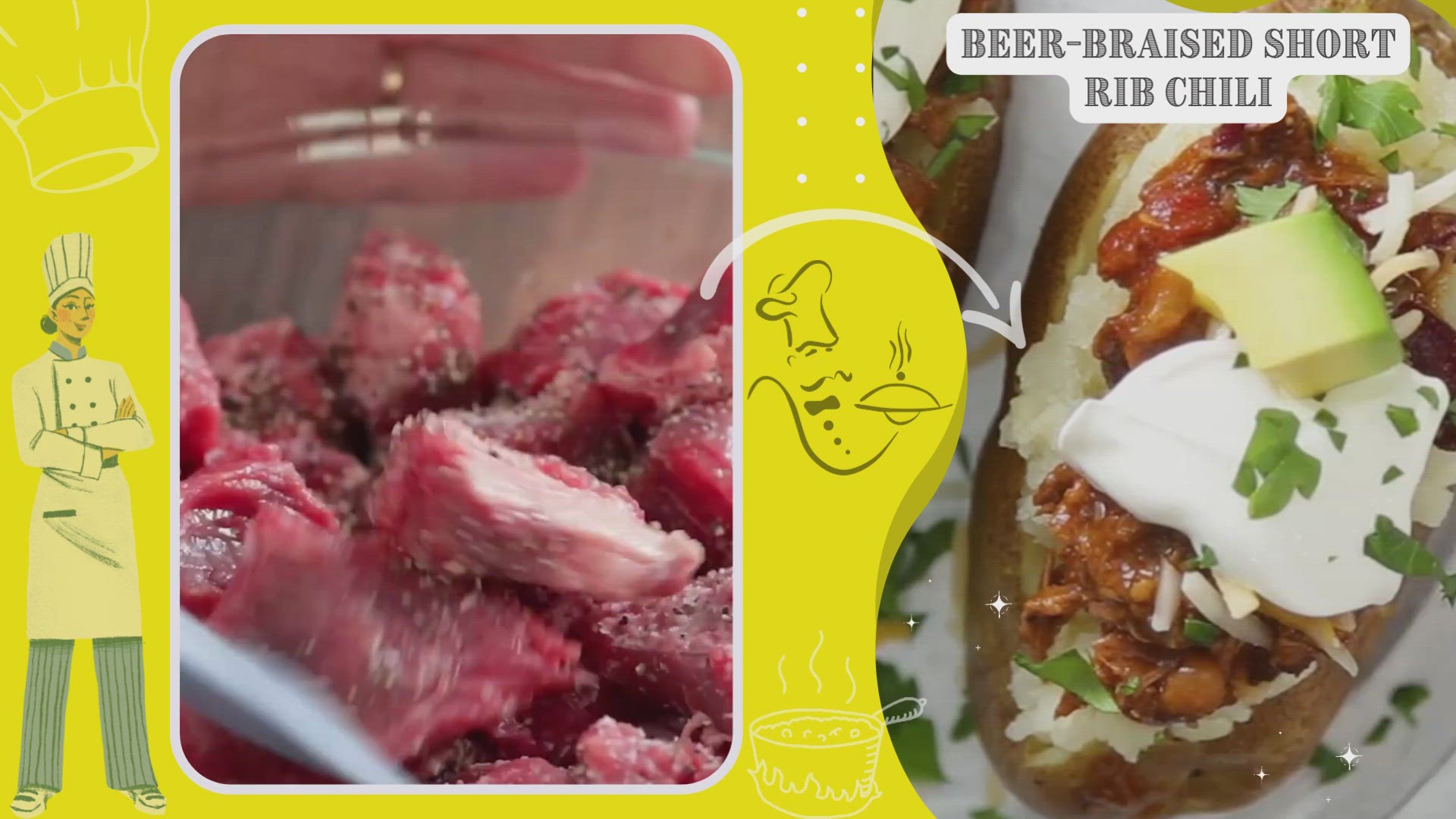 Video thumbnail for Beer-Braised Short Rib Chili