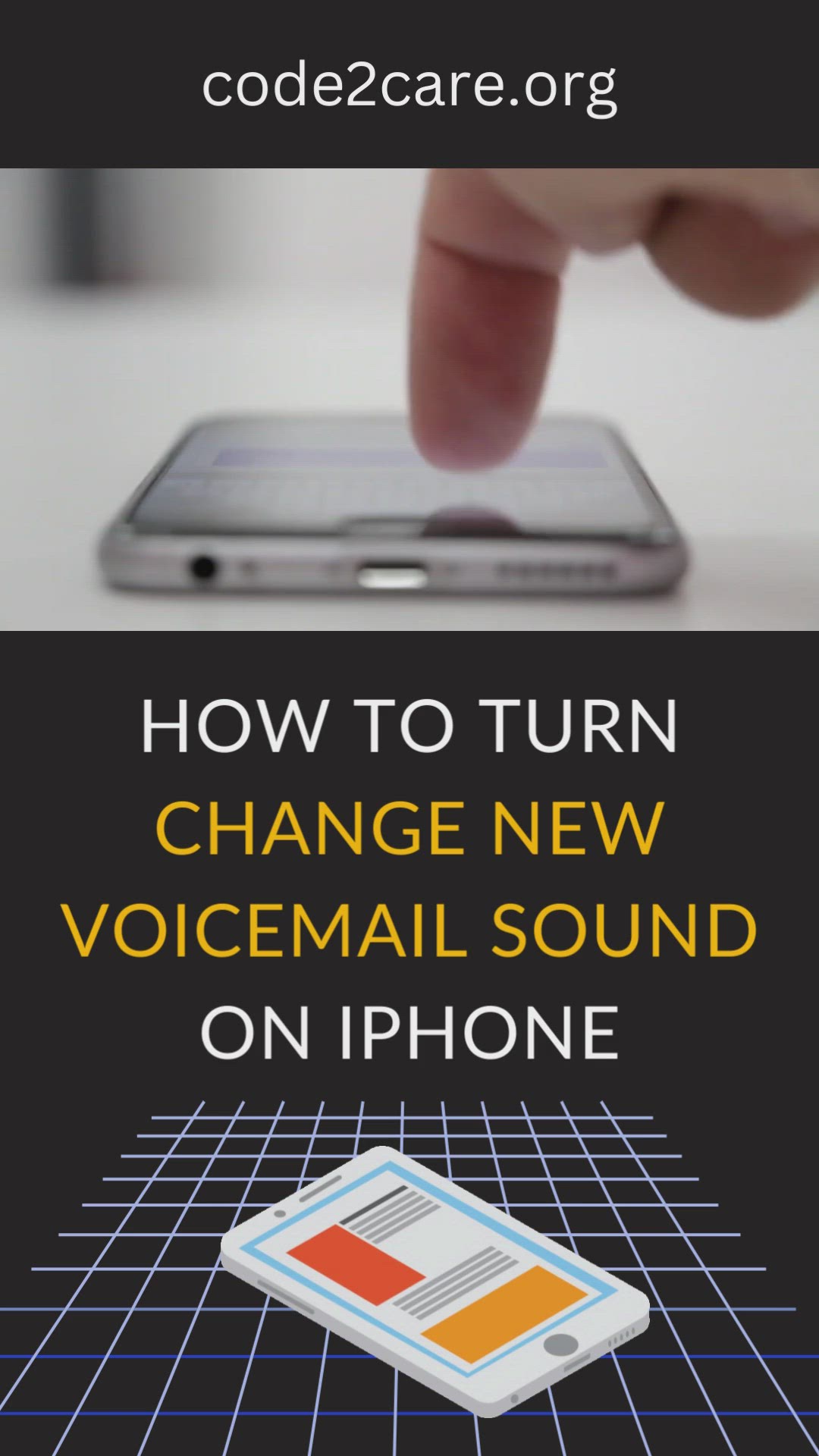 'Video thumbnail for How to Change new Voicemail Sound on iPhone'