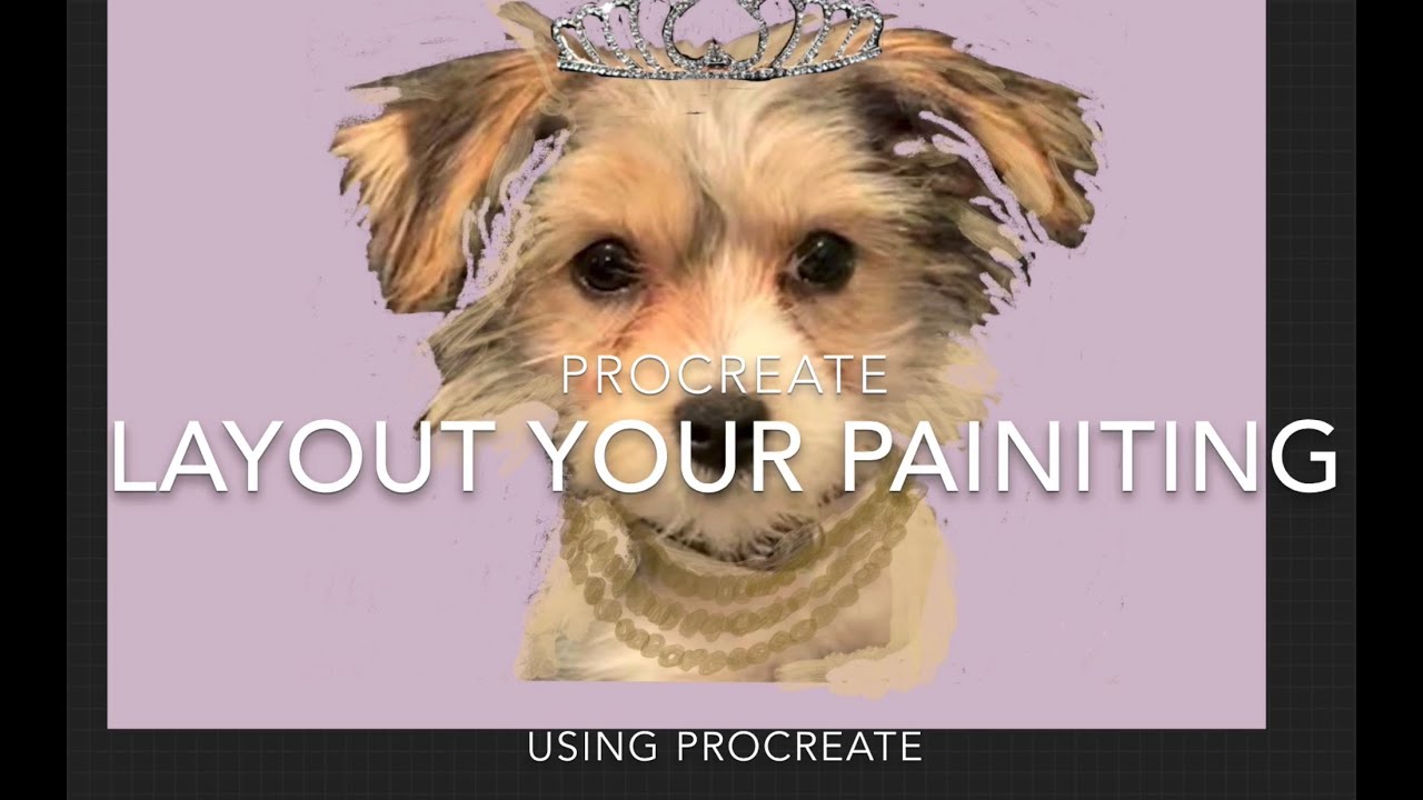 'Video thumbnail for Using Procreate to Help You Set Up Your Paintings'