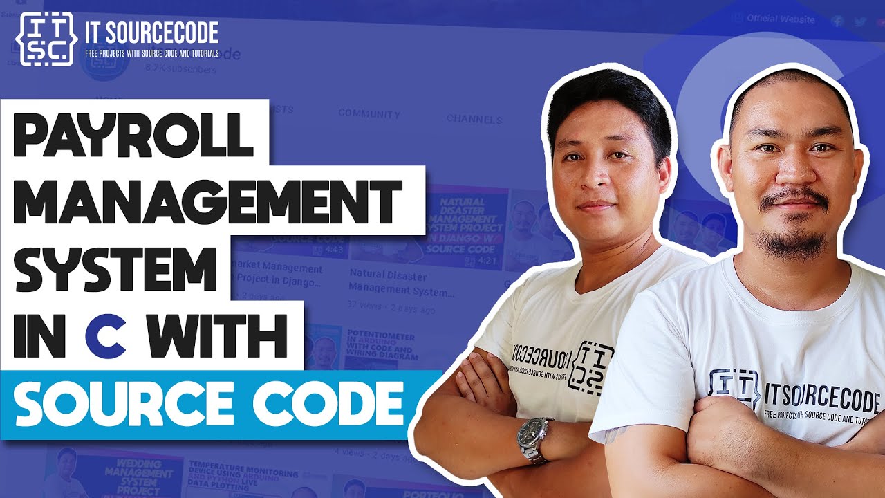 'Video thumbnail for Payroll Management System in C Language with Source Code | C Projects with Source Code'
