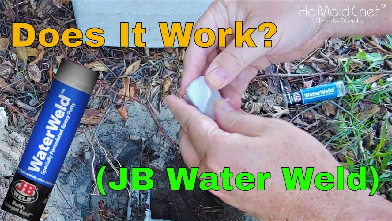Video thumbnail for Does It Work? JB Water Weld To Fix Irrigation Pipe