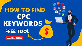 Video thumbnail for How to Find High CPC Keywords for Google Adsense