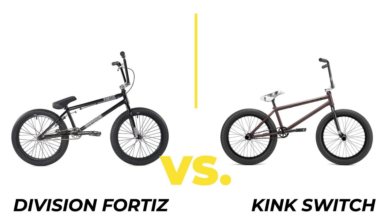 Video thumbnail for DIVISION FORTIZ VS. KINK SWITCH (BMX Bike Comparison)