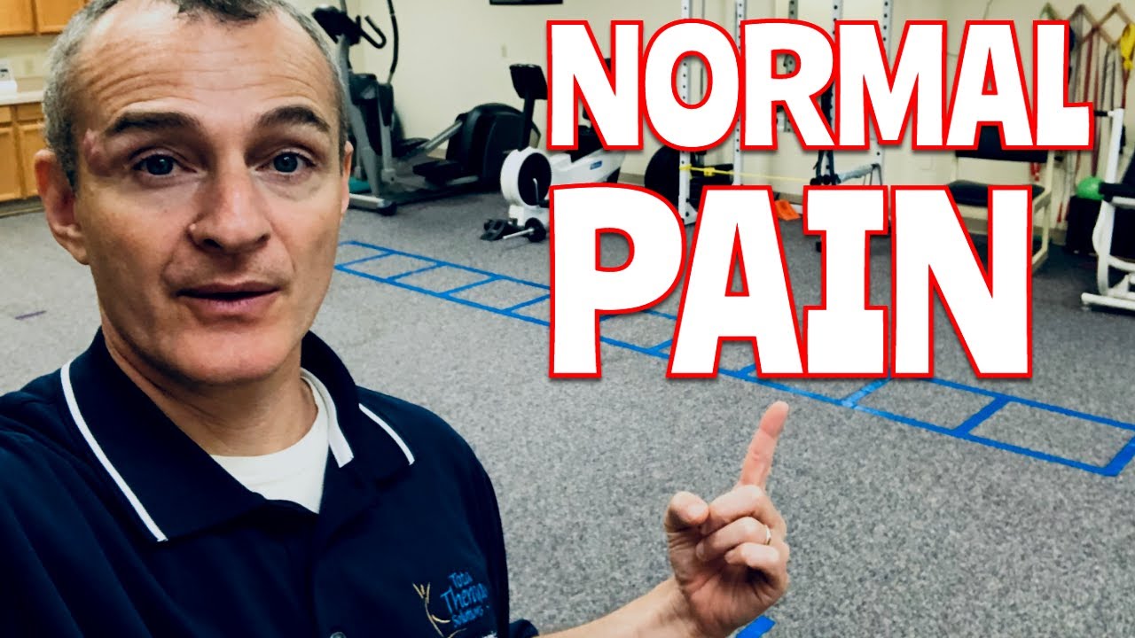 Video thumbnail for Pain after a total knee replacement * What is Normal?