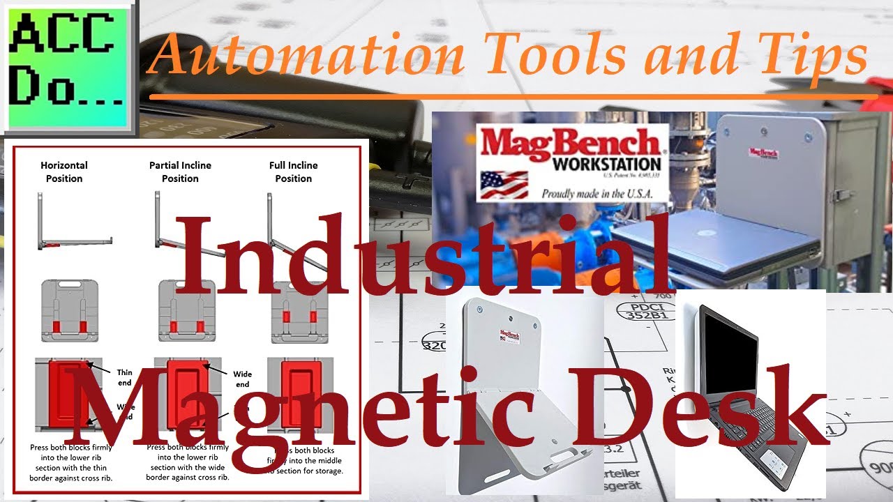 'Video thumbnail for Automation Tools - Industrial Magnetic Desk'