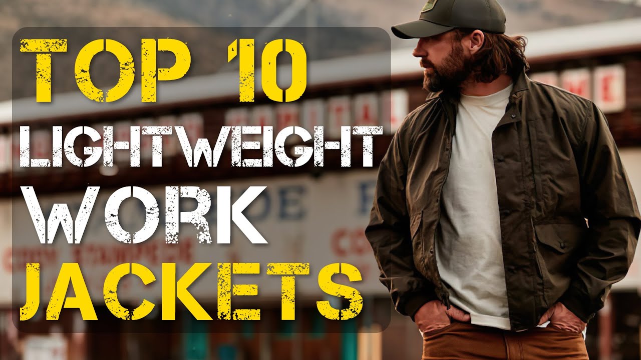 Video thumbnail for Top 10 Best Lightweight Work Jacket