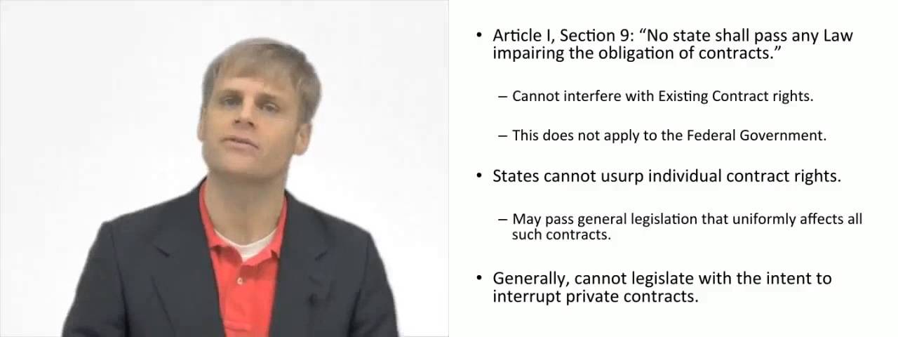 'Video thumbnail for The Contract Clause - Explained'