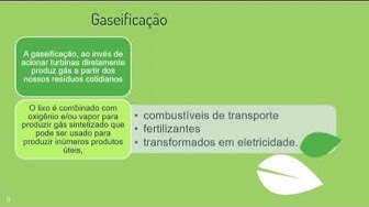 Video thumbnail for Gerando energia a partir dos resíduos