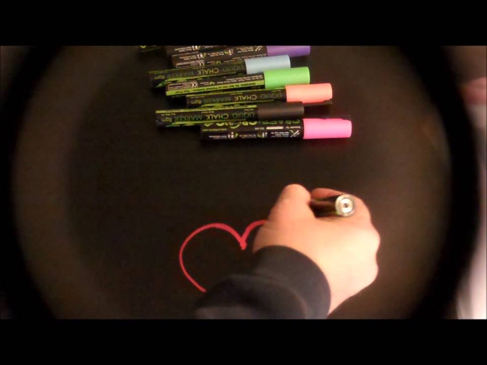 Video thumbnail for CraftyCroc Liquid Chalk Markers Review ExperimentalHomesteader.com Sheri Ann Richerson