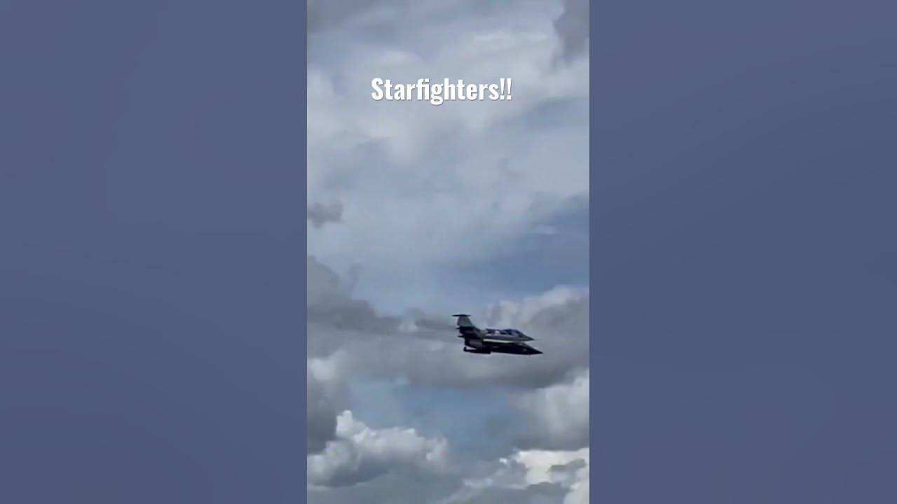 Video thumbnail for Great to see the Starfighters Aerospace’s F-104 stretching their wings again.