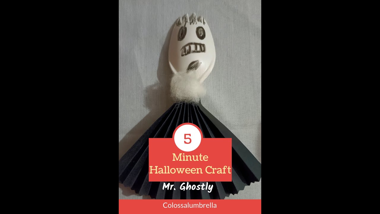 Video thumbnail for Halloween craft for kids