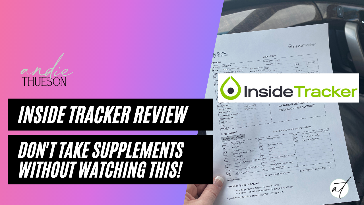 Video thumbnail for InsideTracker Review: Do Not Take Supplements Without Watching This!