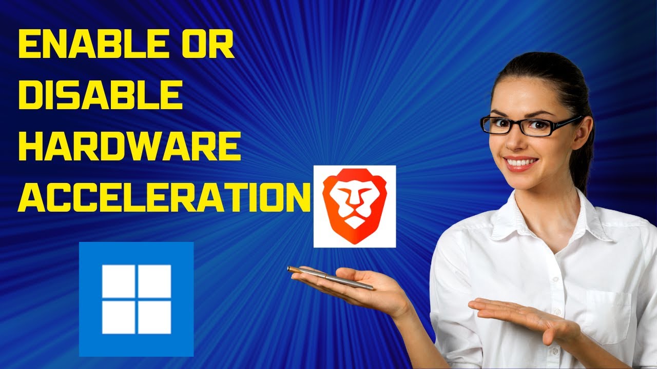 'Video thumbnail for How to Enable or Disable Hardware Acceleration in Brave Browser?'