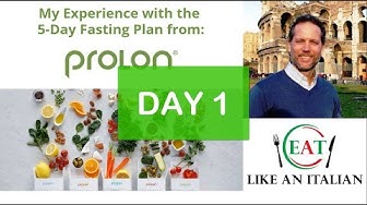 Video thumbnail for ProLon Fasting Mimicking Diet - Day ONE!