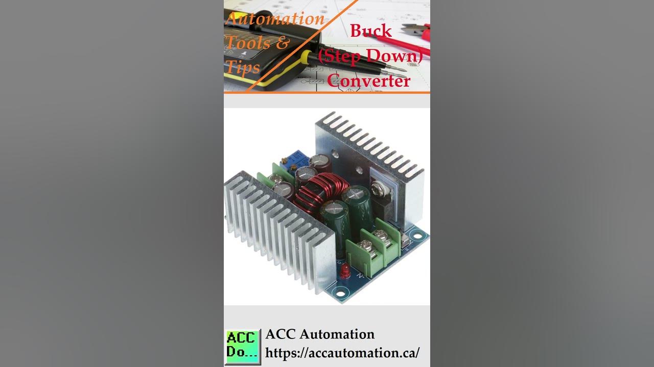 'Video thumbnail for Automation Tools - Buck (Step Down) Converter'
