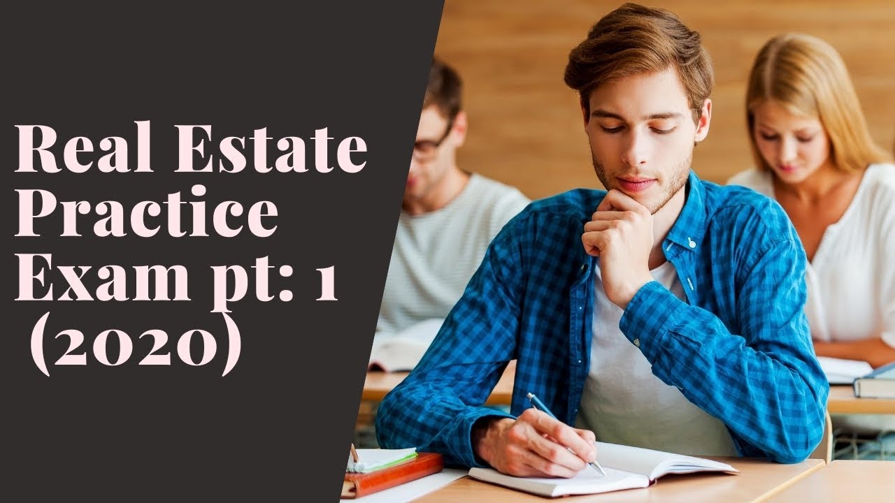Video thumbnail for Real Estate Practice Exam Questions 1-50 (2020)