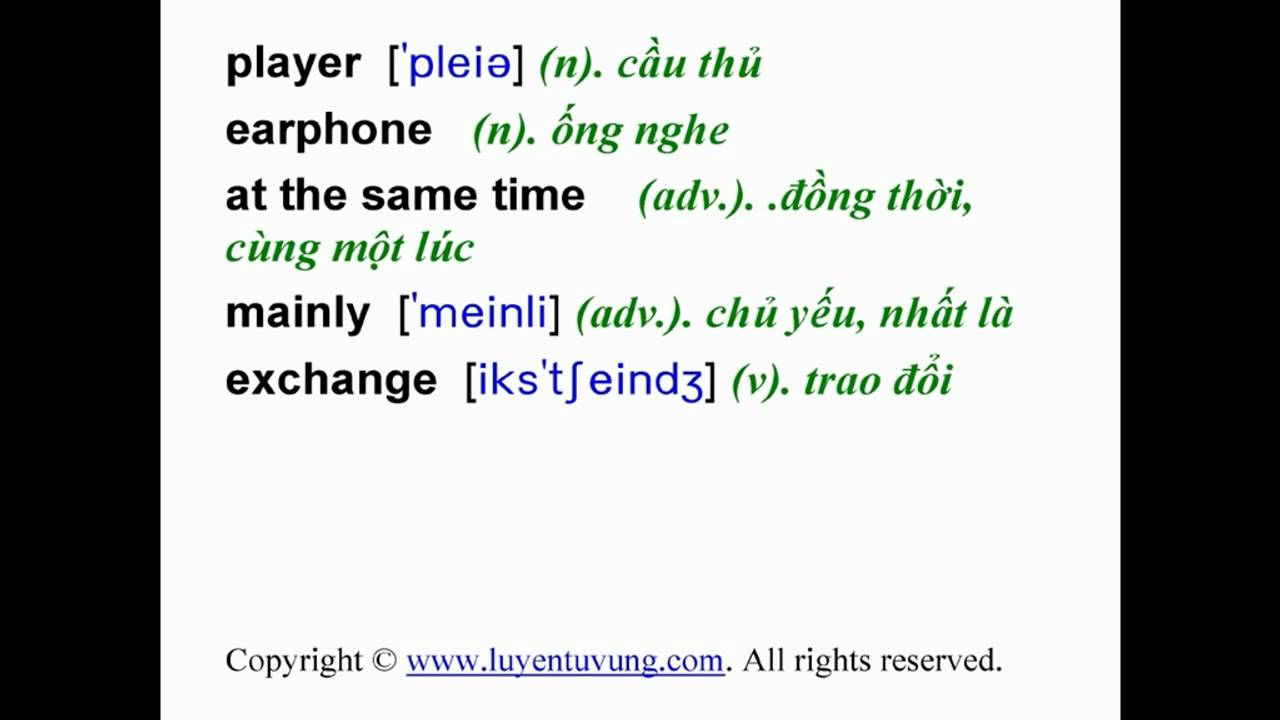 'Video thumbnail for Learn English Vocabulary - Grade 7 - Unit 05 - Lesson 03'