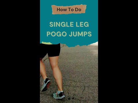 Video thumbnail for How To Do: Single Leg POGO Jumps for Runners