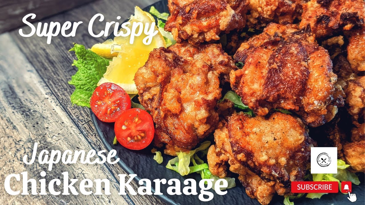 'Video thumbnail for Super Crispy Chicken Karaage Recipe - Easy Japanese Style Fried Chicken'