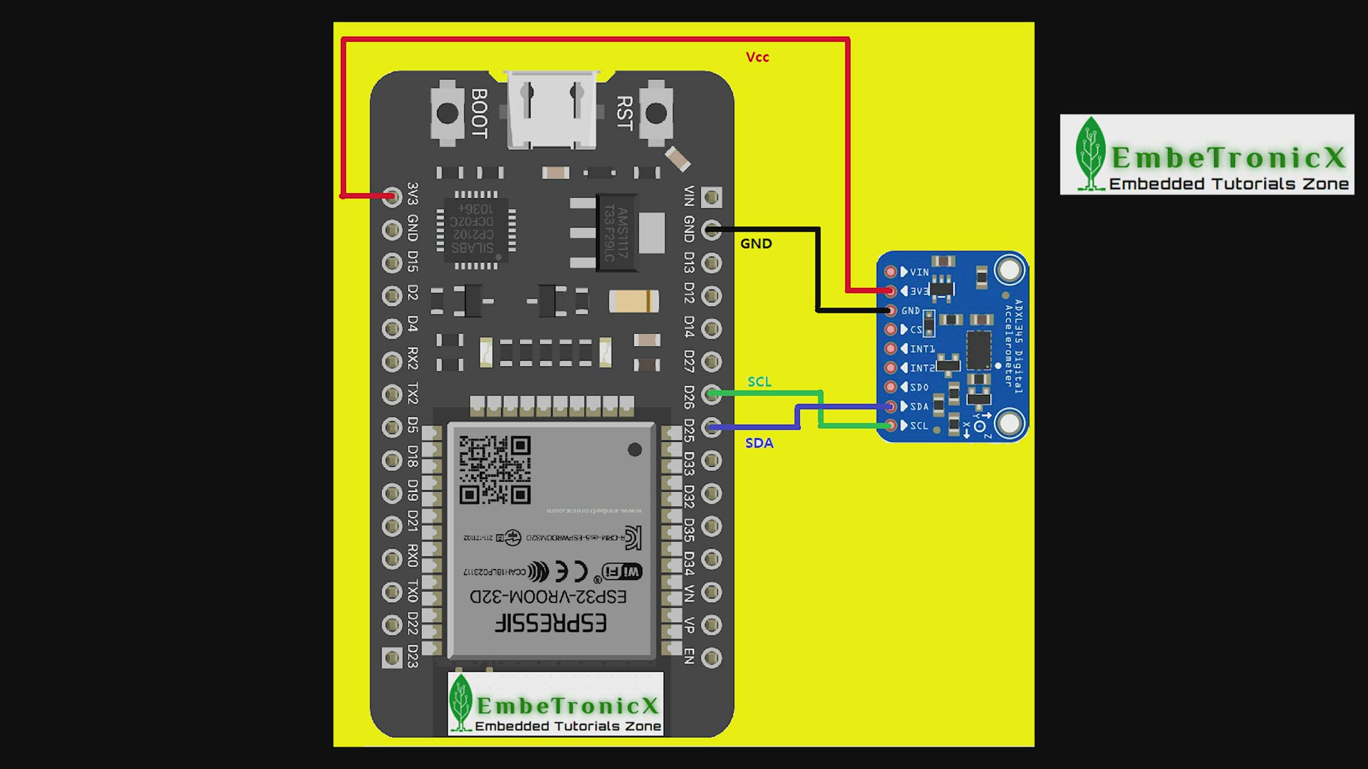Video thumbnail for ADXL345 Interfacing with ESP32 (Single and Double Tap Detection) using NuttX RTOS