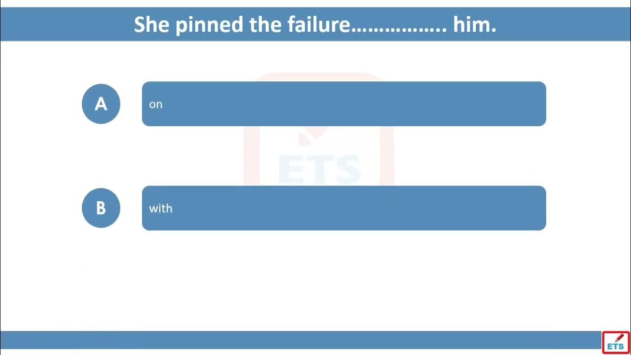 'Video thumbnail for English Prepositions Quiz 42'