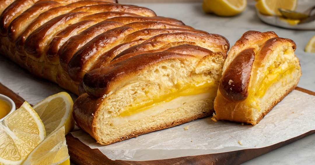 Video thumbnail for Braided lemon bread recipe