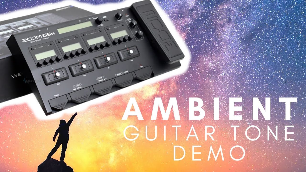 Video thumbnail for AMBIENT Guitar Sounds out of the Zoom G5N: Birds preset tone patch