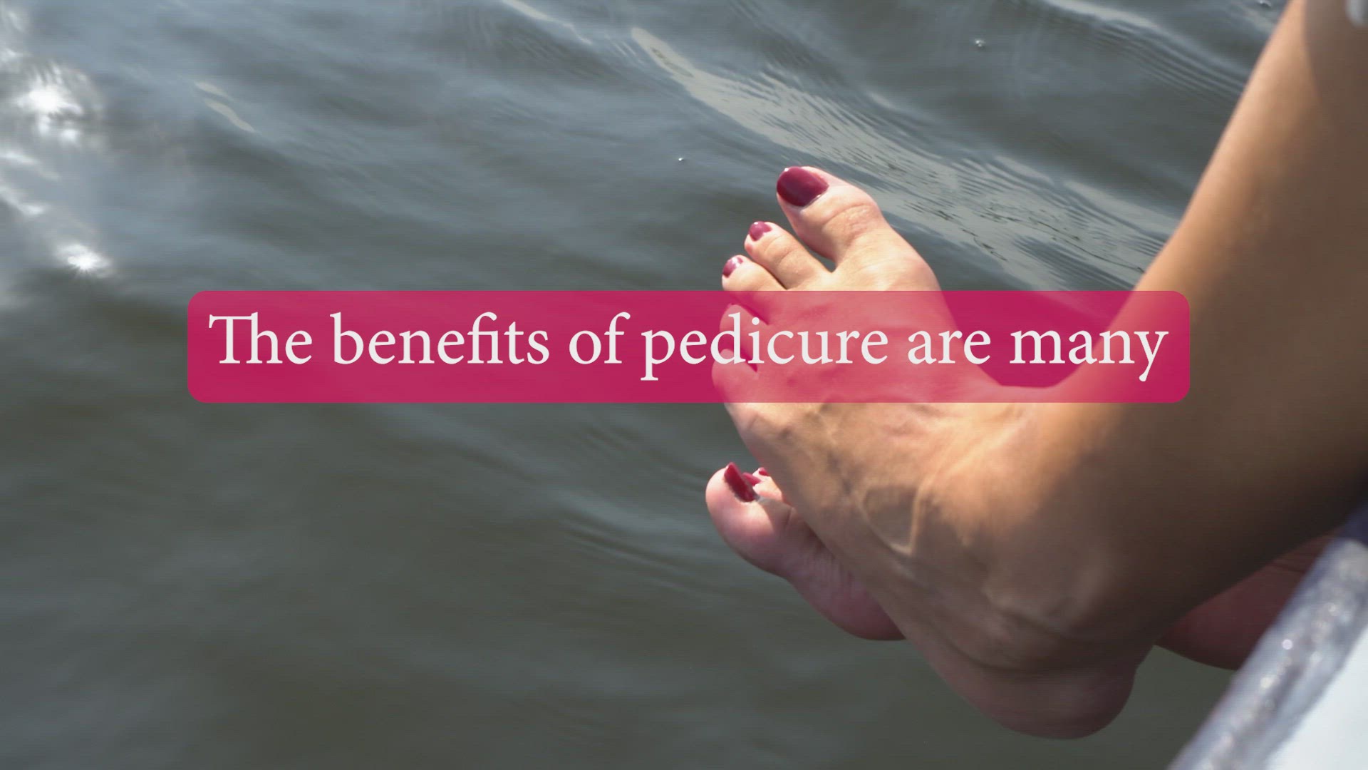 Video thumbnail for Benefits of pedicure