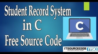 'Video thumbnail for Student Record System in C with Source Code 2020 Free Download | C Projects with Source Code'
