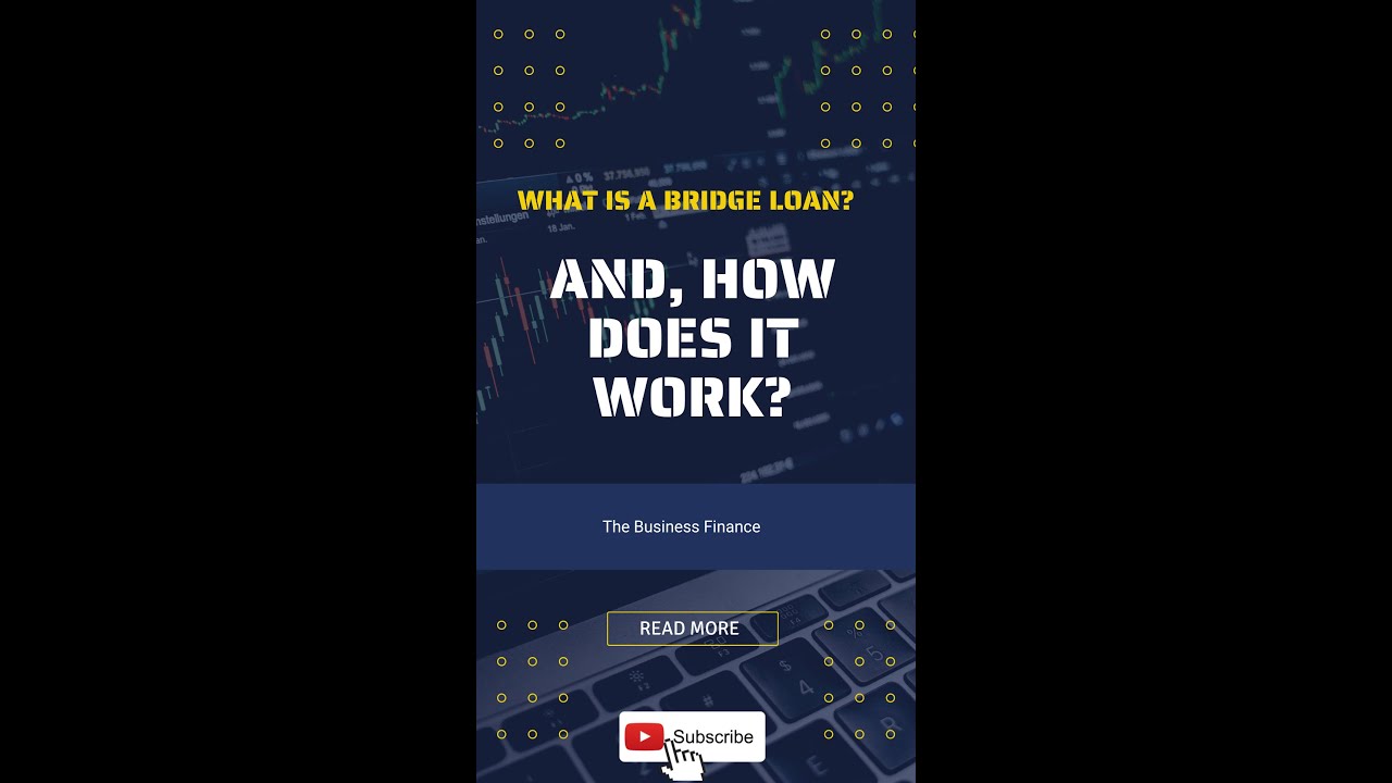 'Video thumbnail for What is a Bridge Loan? #bridgeloans'