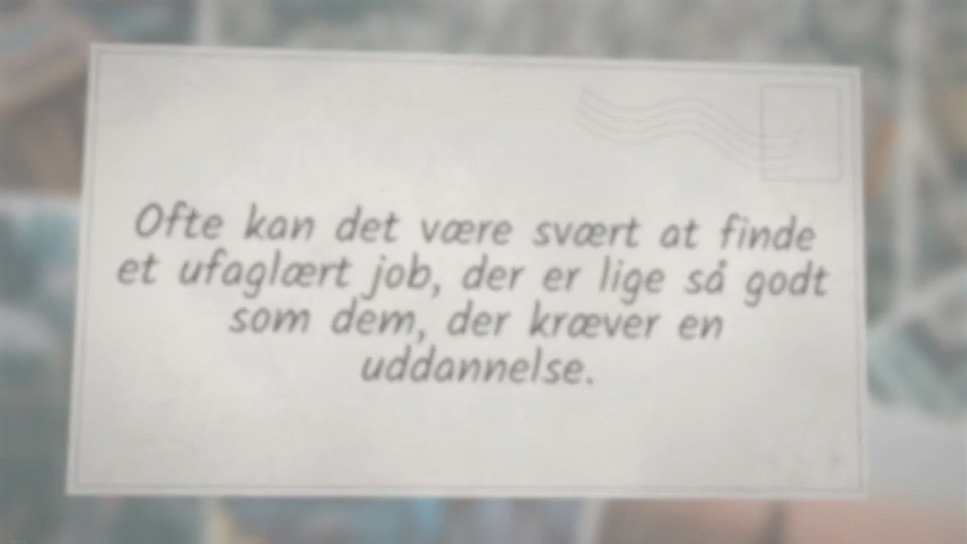 Video thumbnail for Ufaglært Job: Bedste løn deltid, fuldtid, fritid hjemmefra eller online