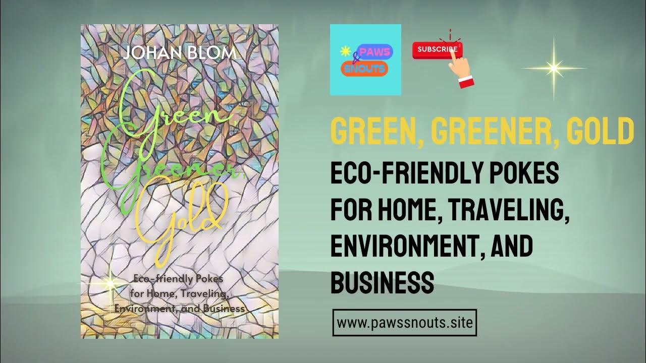 Video thumbnail for New Book Out NOW! Discover Sustainable and Eco-friendly Ways of Living!