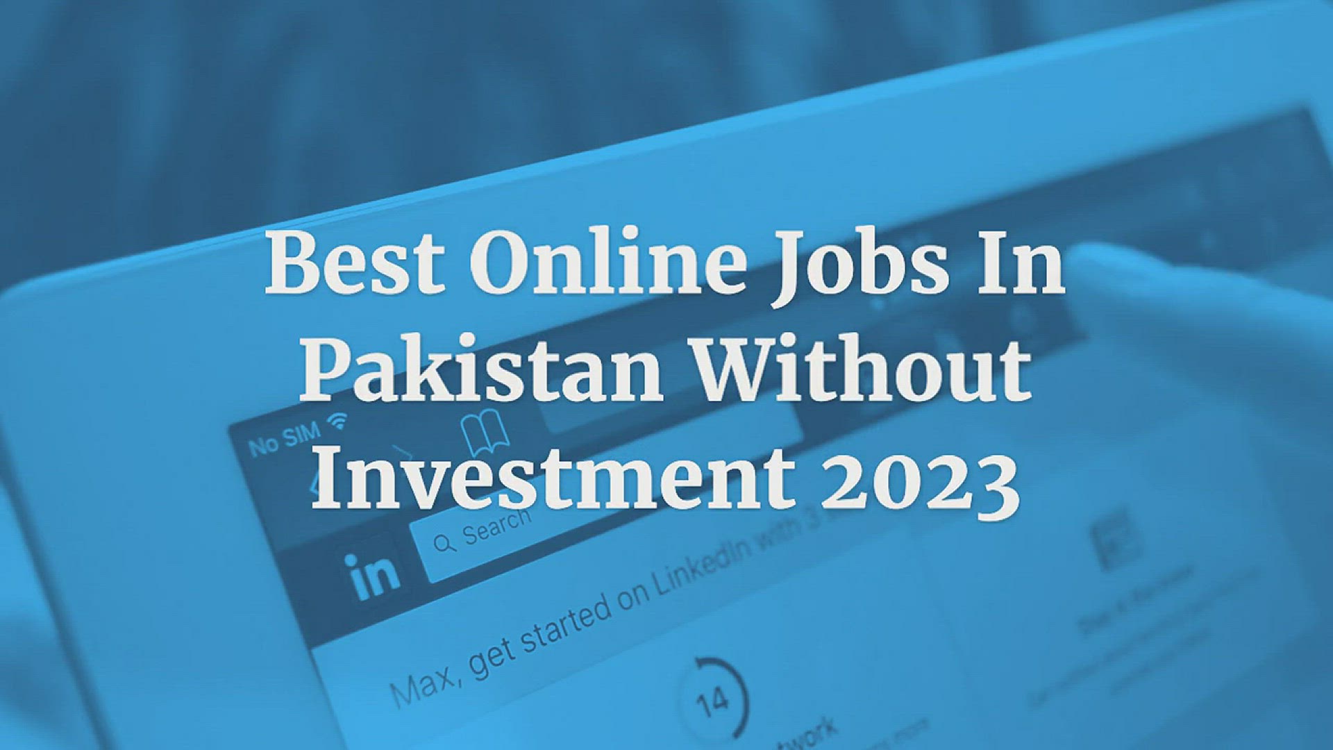 Video thumbnail for online jobs in Pakistan without investment 2023