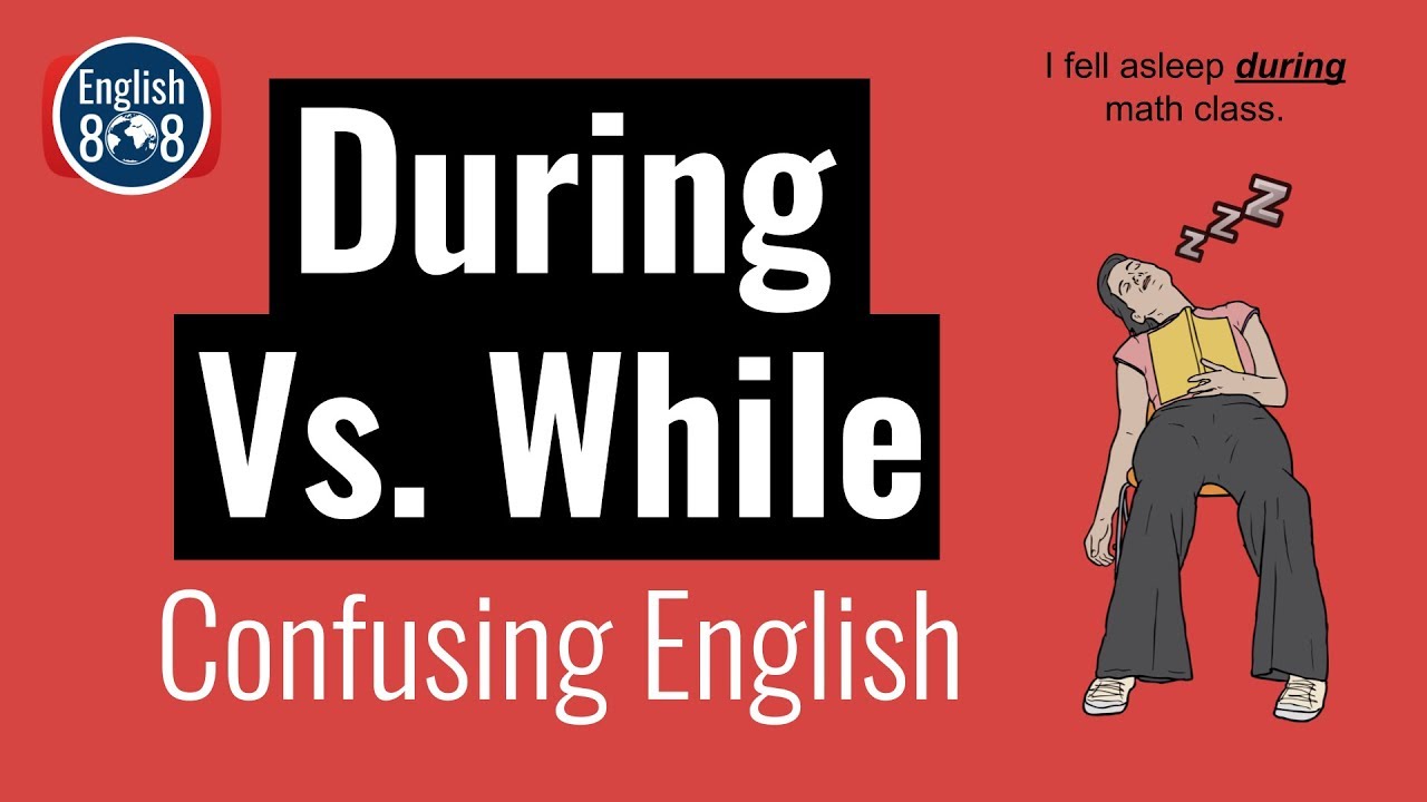 'Video thumbnail for During vs. While (English Grammar)'