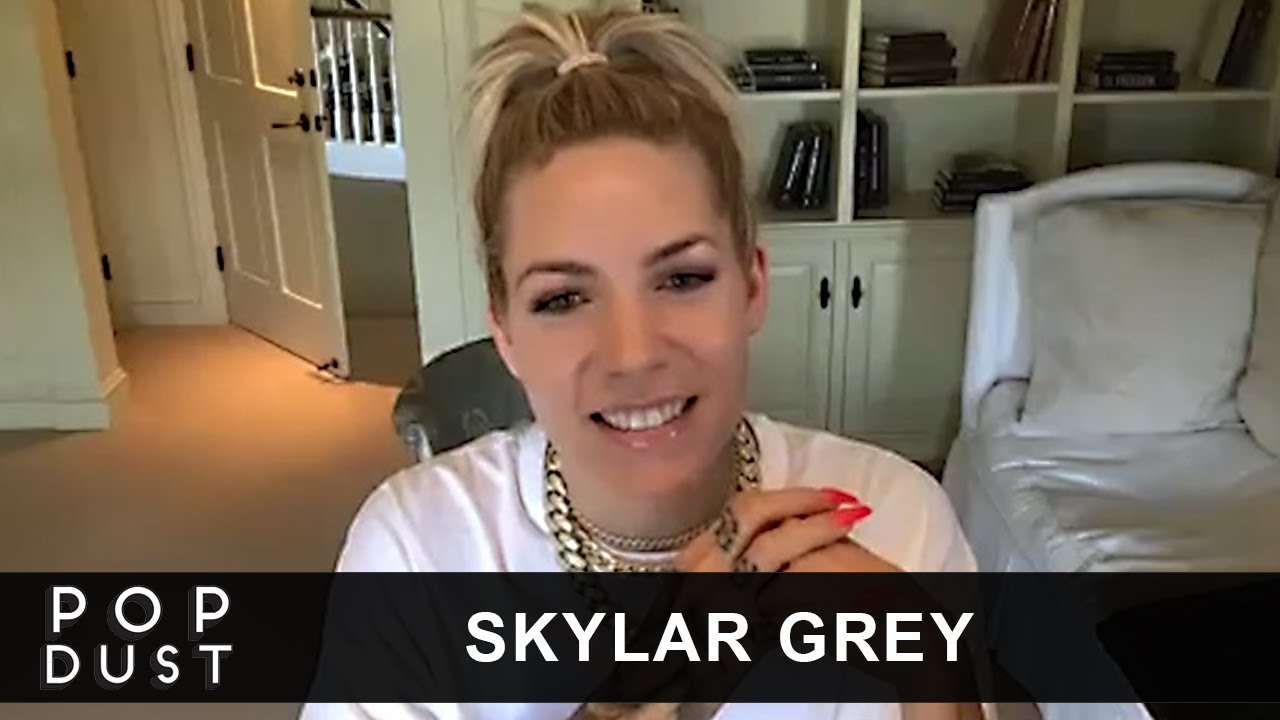 'Video thumbnail for Skylar Grey talks her cover 'Goosebumps' by Travis Scott'