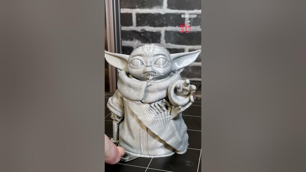 Video thumbnail for 3D Print Time Lapse - Guess who is it !? #Shorts