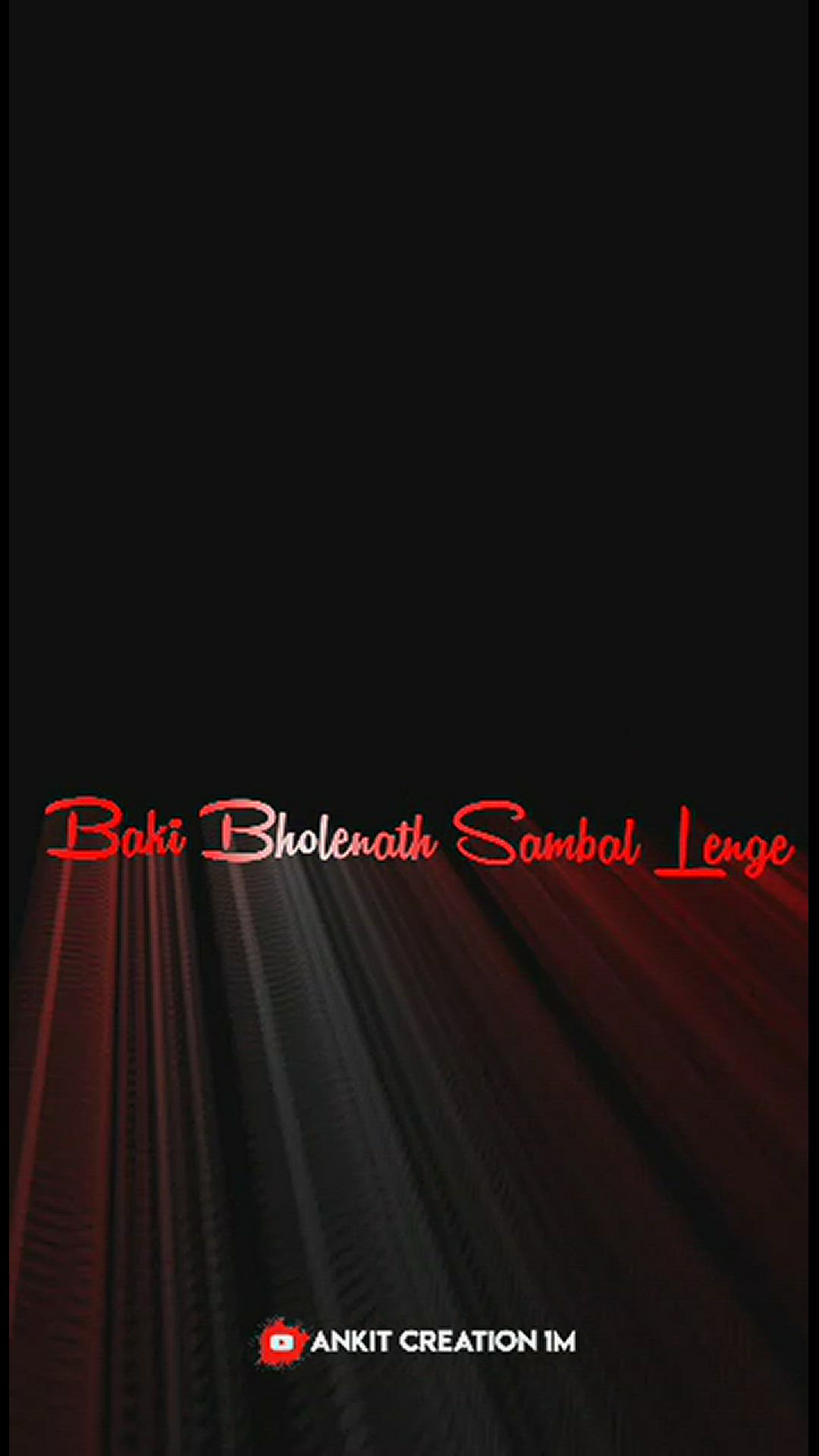 'Video thumbnail for Baki Sab Bholenath Sambhal Lege'