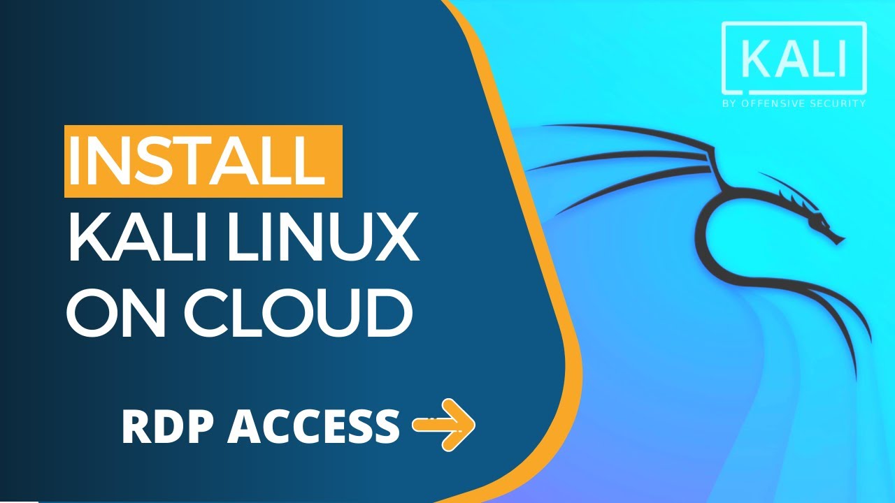'Video thumbnail for How to Install Kali Linux on Cloud (Oracle Cloud) with Kali RDP (xfce) GUI'