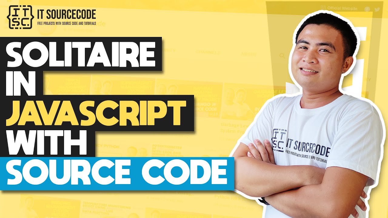'Video thumbnail for Solitaire in JavaScript with Source Code | JavaScript Projects with Source Code'