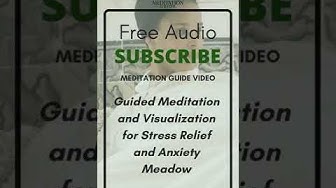 Video thumbnail for Guided Meditation and Visualization for Stress Relief and Anxiety Meadow #shorts