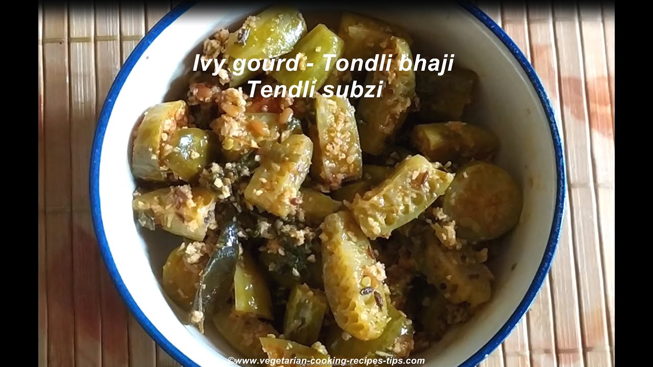 'Video thumbnail for Easy Ivy gourd fry recipe. Tondali chi bhaji. Tendli ki subzi. Kovakkai Fry. तोंडलीची भाजी'