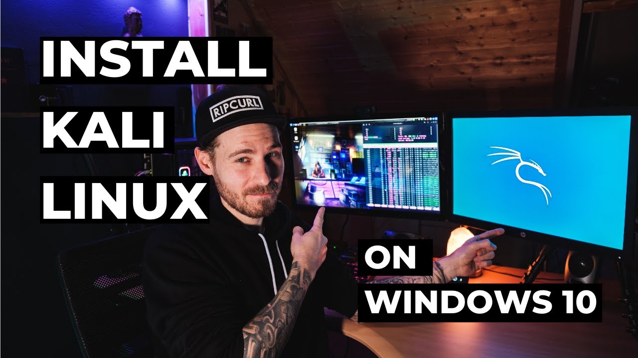 Video thumbnail for Install KALI LINUX on WINDOWS - The easiest way in 2022!