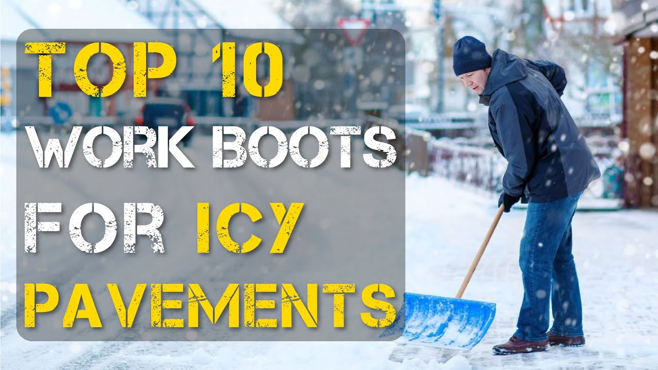 Video thumbnail for Top 10 Best Work Shoes for Icy Pavements