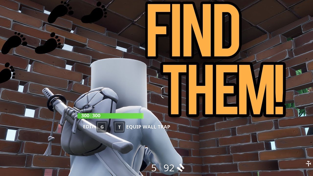Video thumbnail for Fortnite Footsteps Sound - KNOW where they ARE!