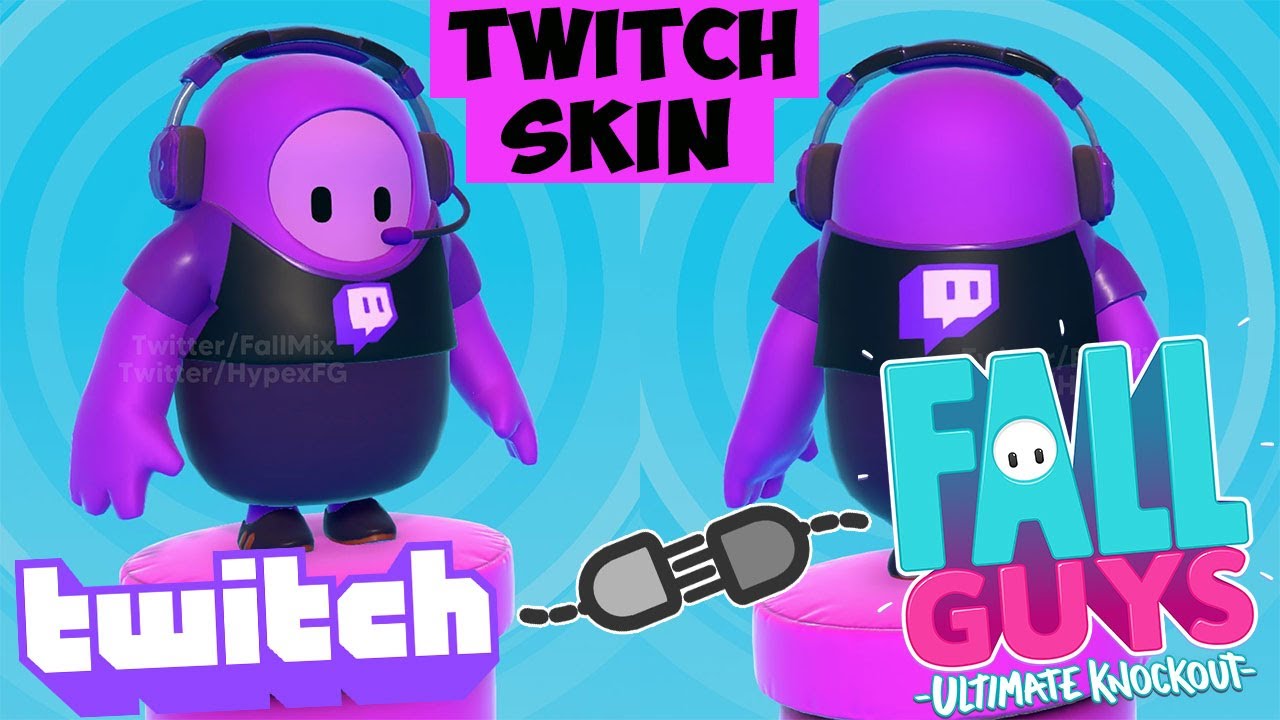 Video thumbnail for How To Link Your Twitch Account To Fall Guys for FREE SKIN (Drops)