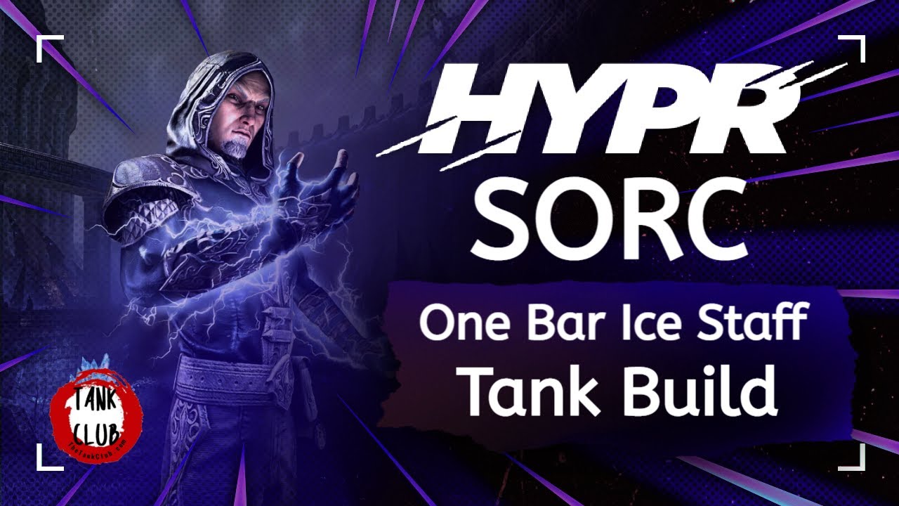 Video thumbnail for HYPR Sorc One Bar Tank Build | Elder Scrolls Online | High Isle
