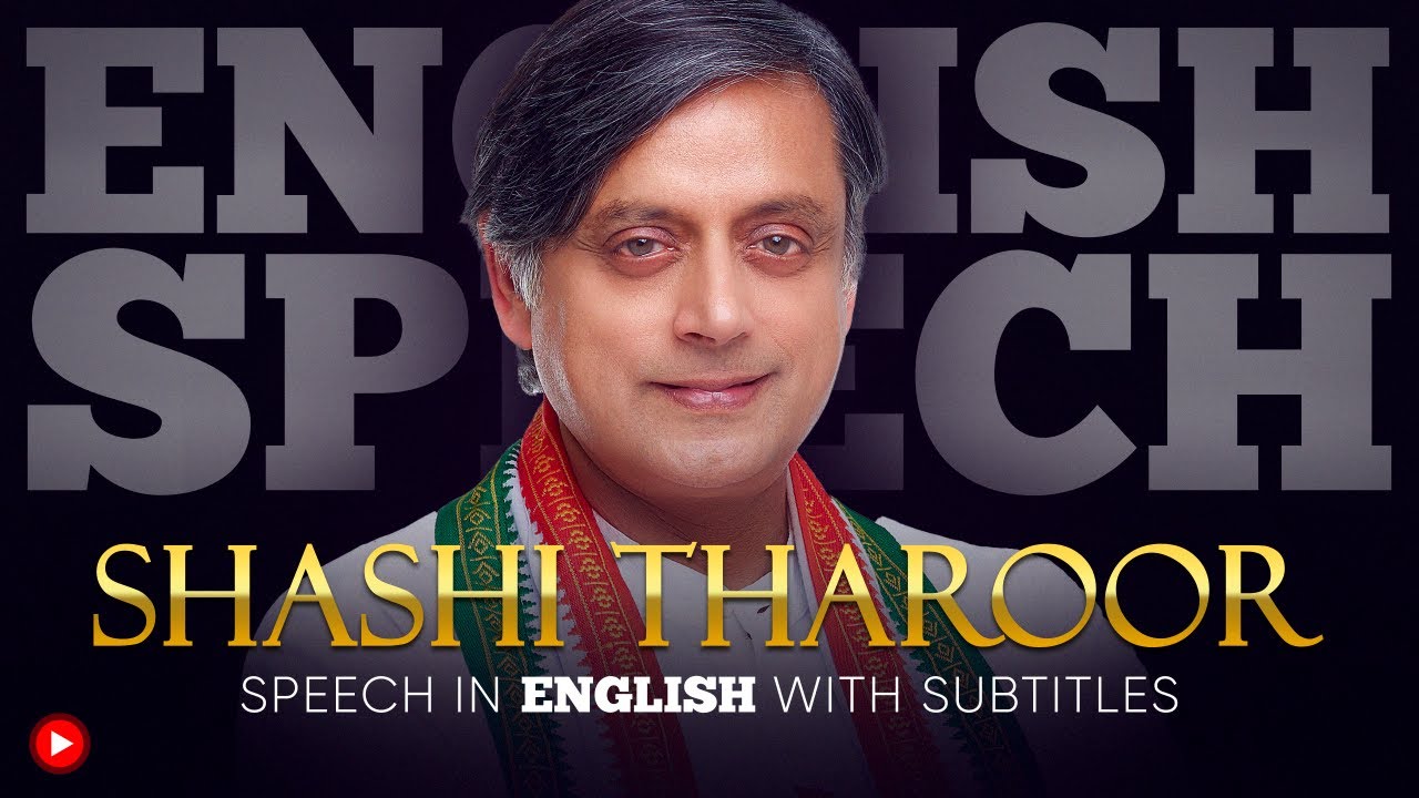 Video thumbnail for ENGLISH SPEECH | DR. SHASHI THAROOR: Britain Must Apologise (English Subtitles)
