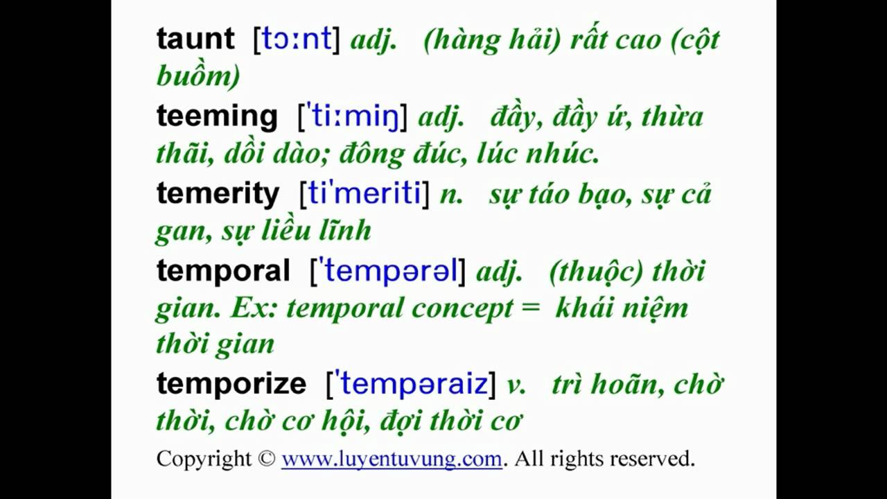 'Video thumbnail for Essential Words for the TOEFL - Lesson 20'